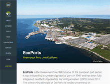Tablet Screenshot of ecoports.com